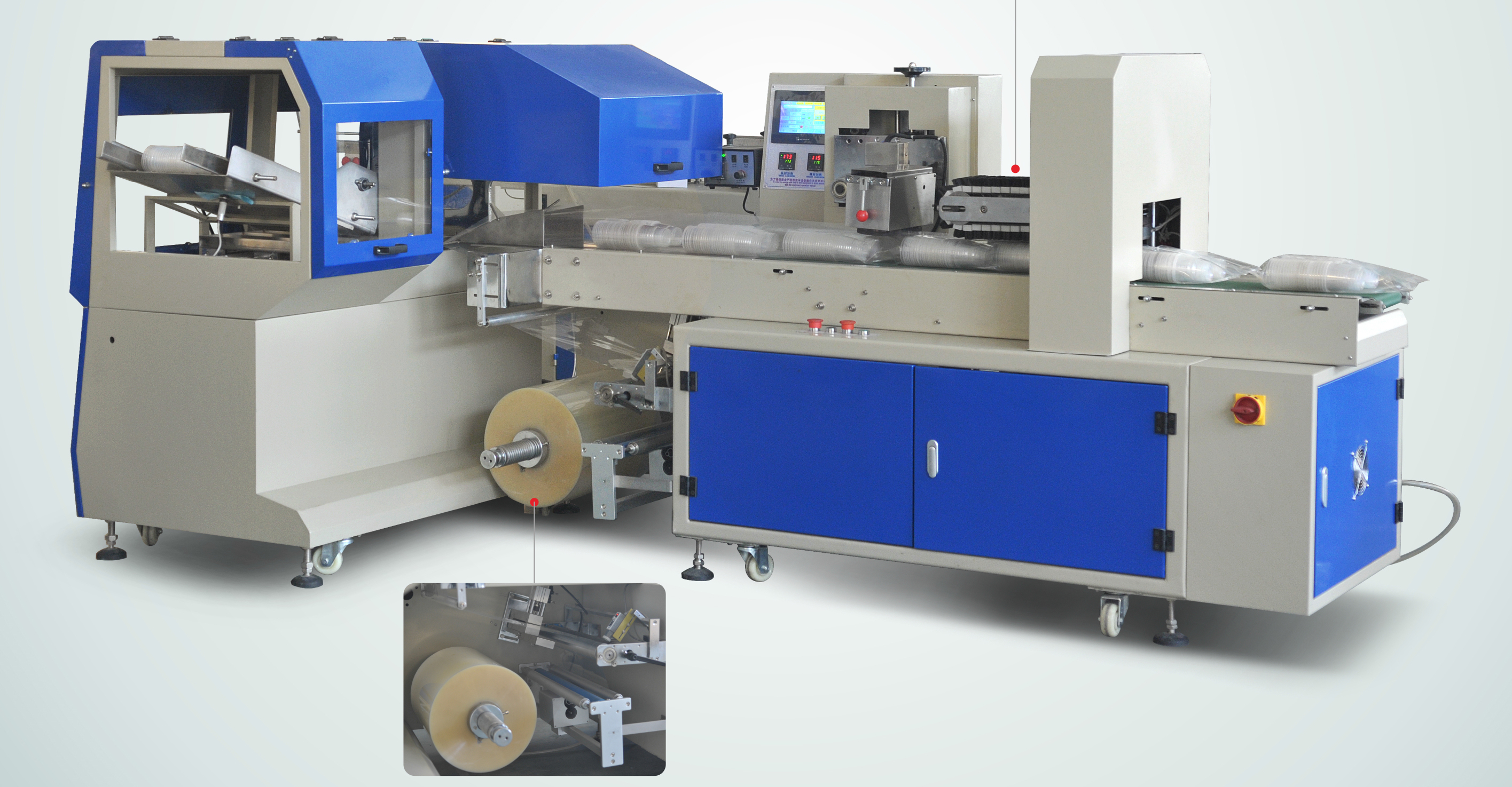 Paper Cup Automatic Packaging Line | Single/doule/three/four Line | Pillow Packing Machine, Urban