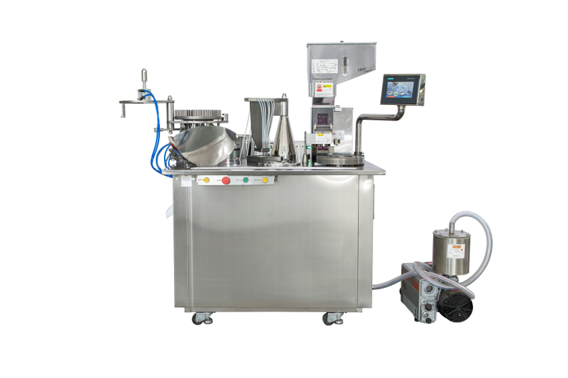 JTJ-C Small Semi-Automatic Empty Pellet Powder Liquid Capsule Filler Filling Machine