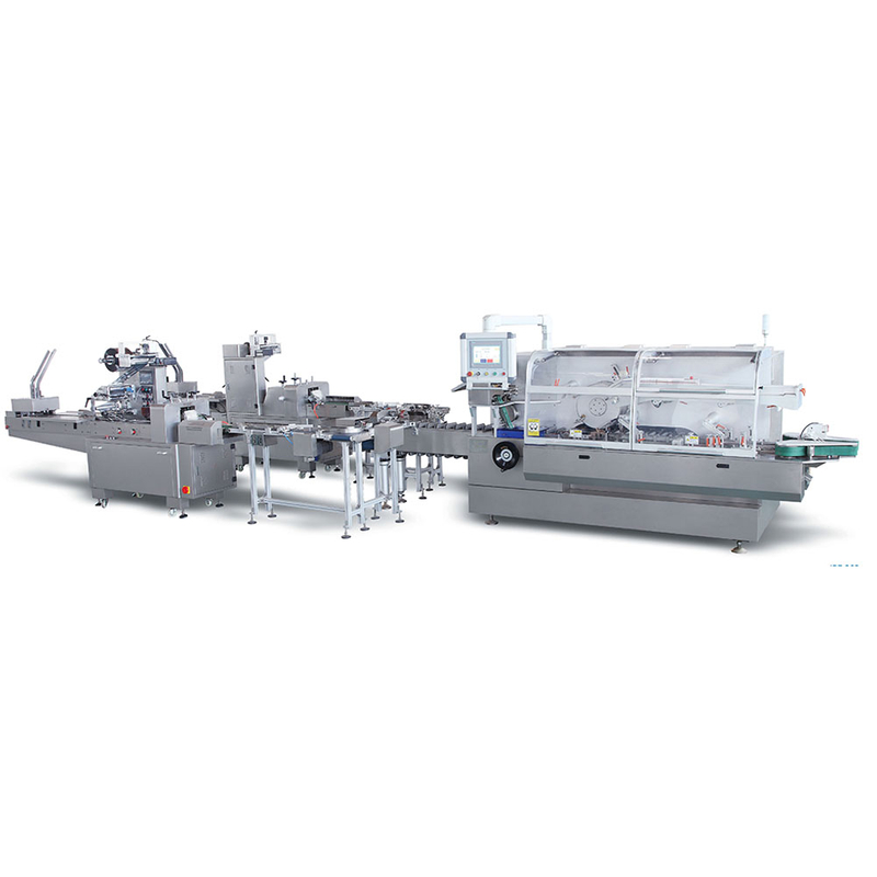 Automatic High Speed Double Pillow Packing-Cartoning Production Line