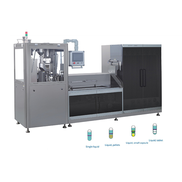 NJYF-300C Automatic Hard Capsule Liquid Filling And Sealing Machine Production Line 